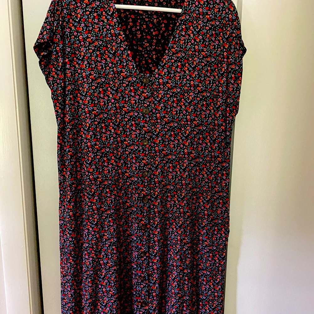 Madewell NWOT Spring Fling MIDI dress